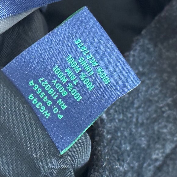 Boden Women's Wool Blend A-Line Skirt Size 10 black - Picture 3 of 7